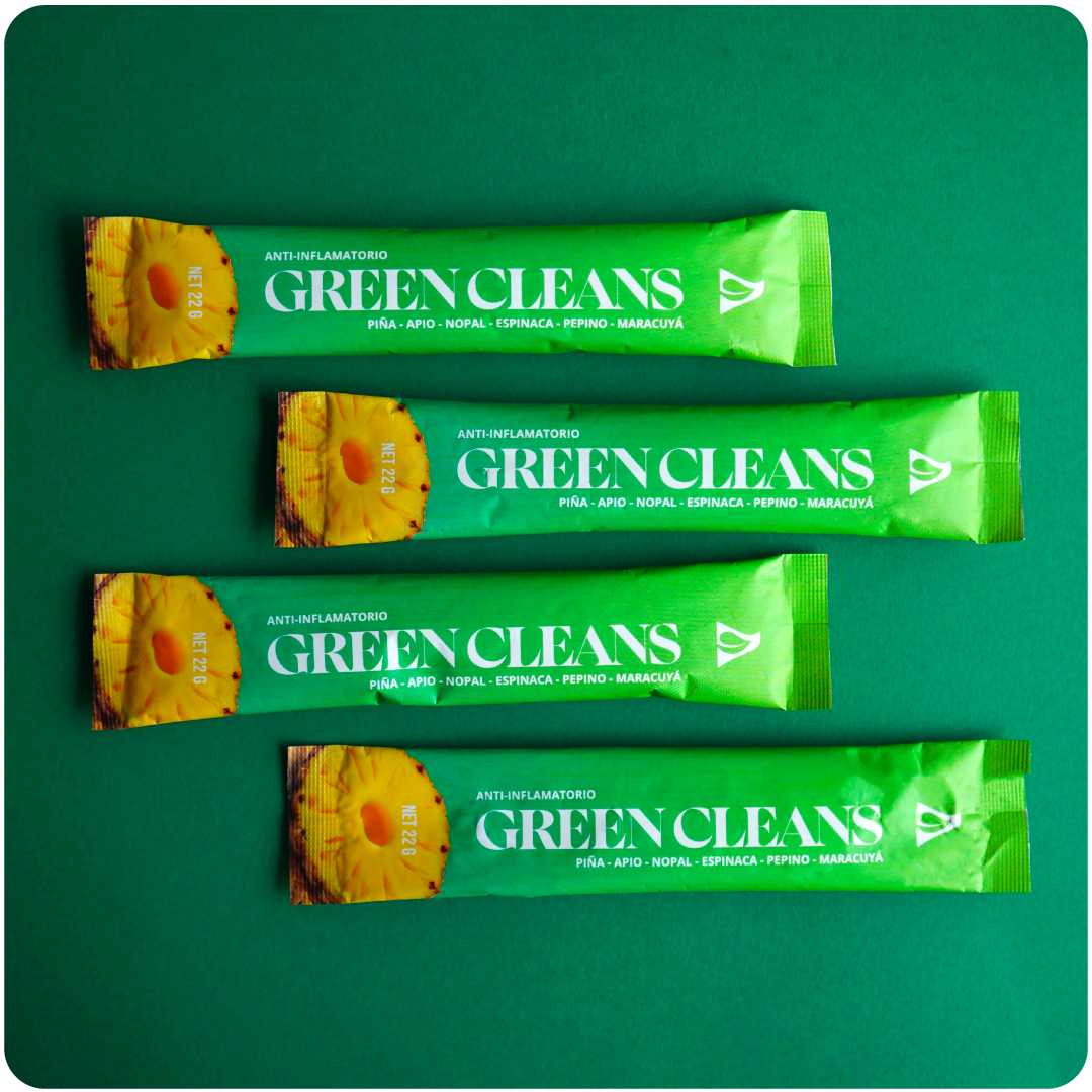 GREEN CLEANS 4 sobres