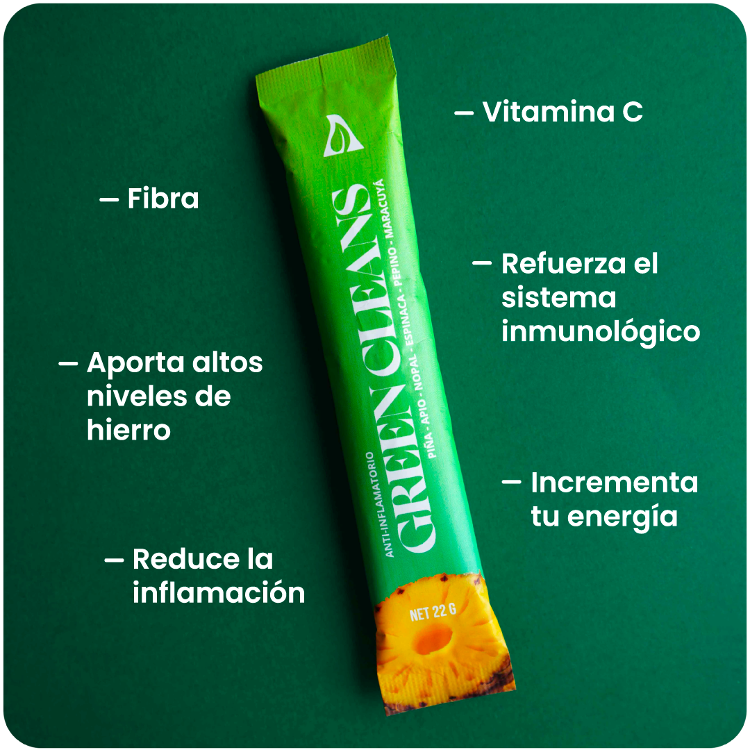 GREEN CLEANS 4 sobres