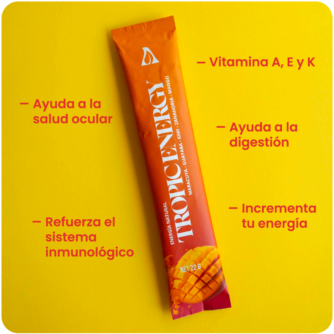 TROPIC ENERGY 4 sobres
