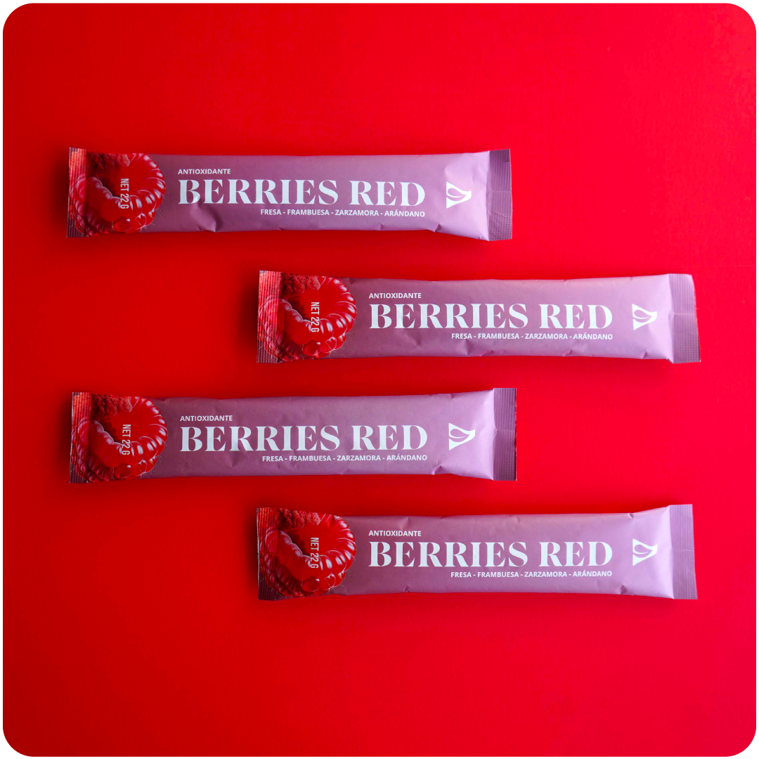 BERRIES RED 4 sobres