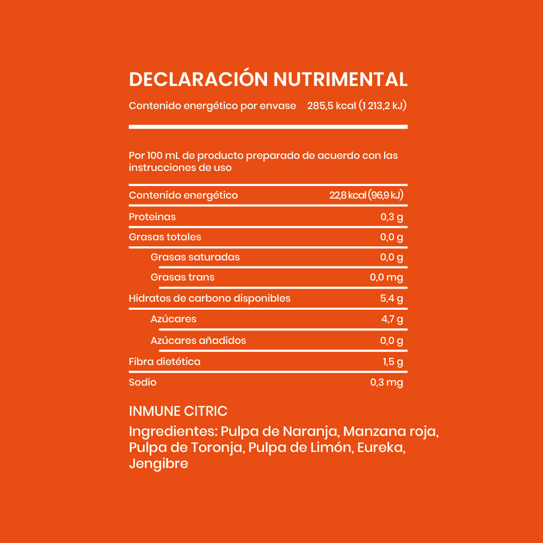 INMUNE CITRIC 4 sobres