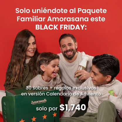 Paquete Familiar Amorasana — Edición Especial Calendario de Adviento