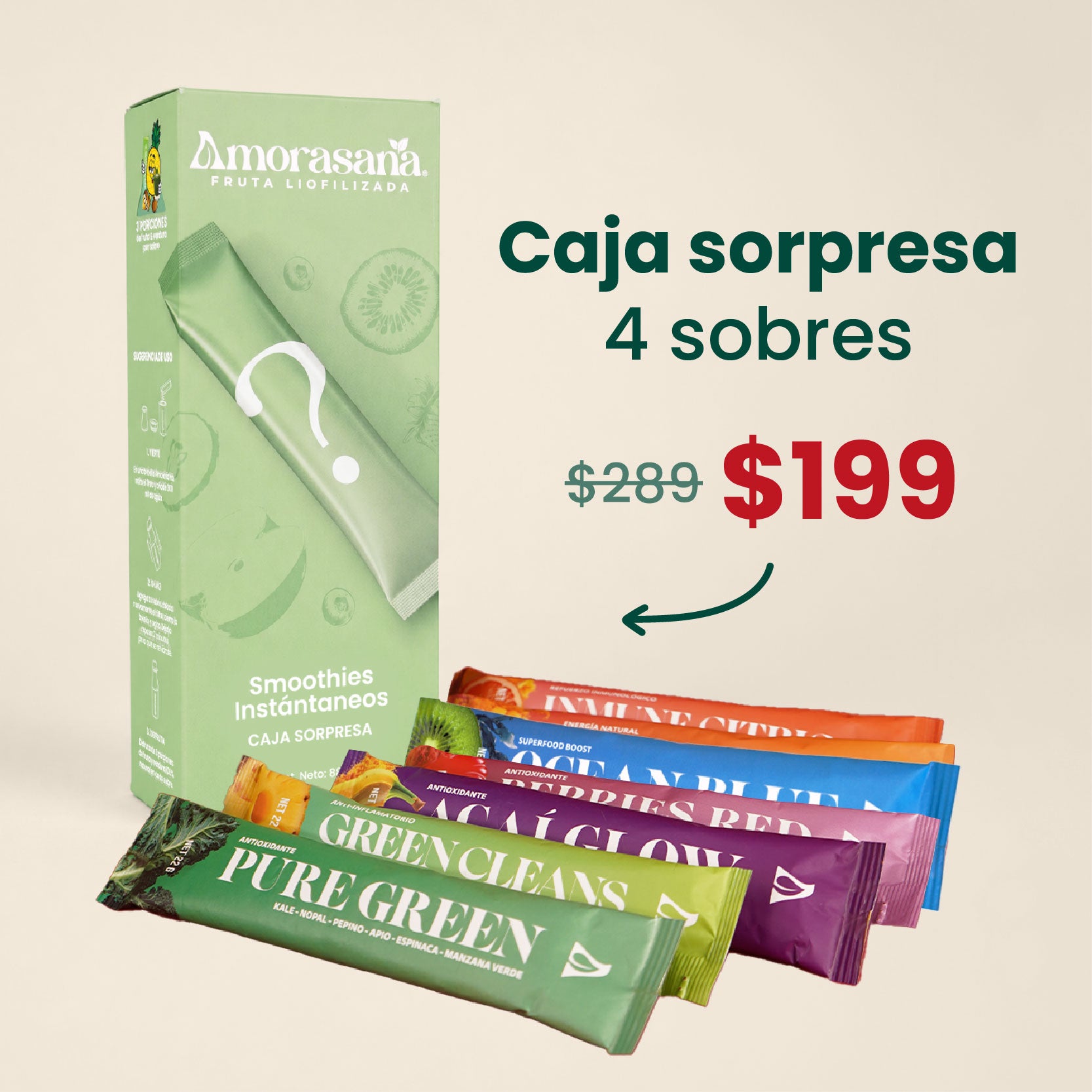 Pack misterio 4 sobres surtidos
