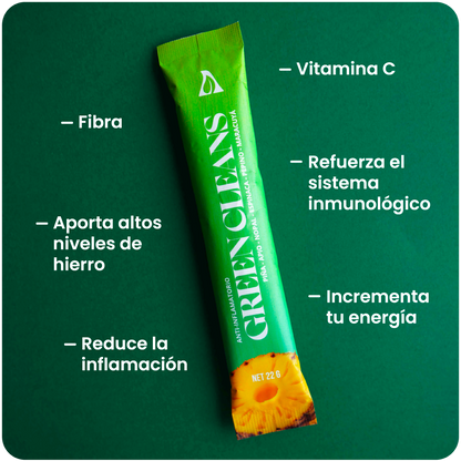 GREEN CLEANS  4 sobres