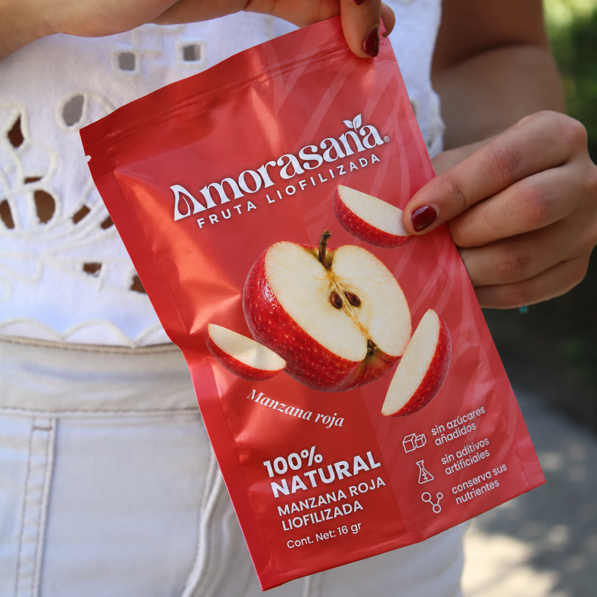 Snack de Fruta | Manzana Roja
