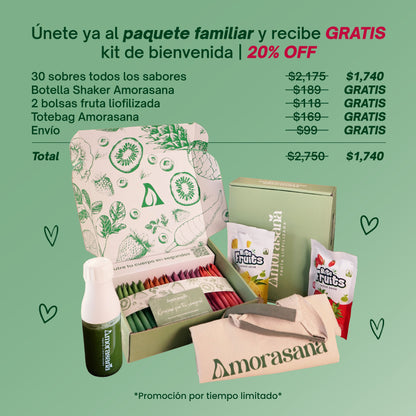 Pack Familiar | 30 sobres